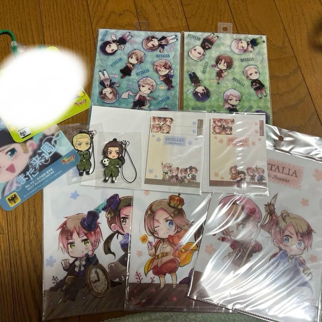 ヘタリア クリアファイル ラバスト まとめ売り