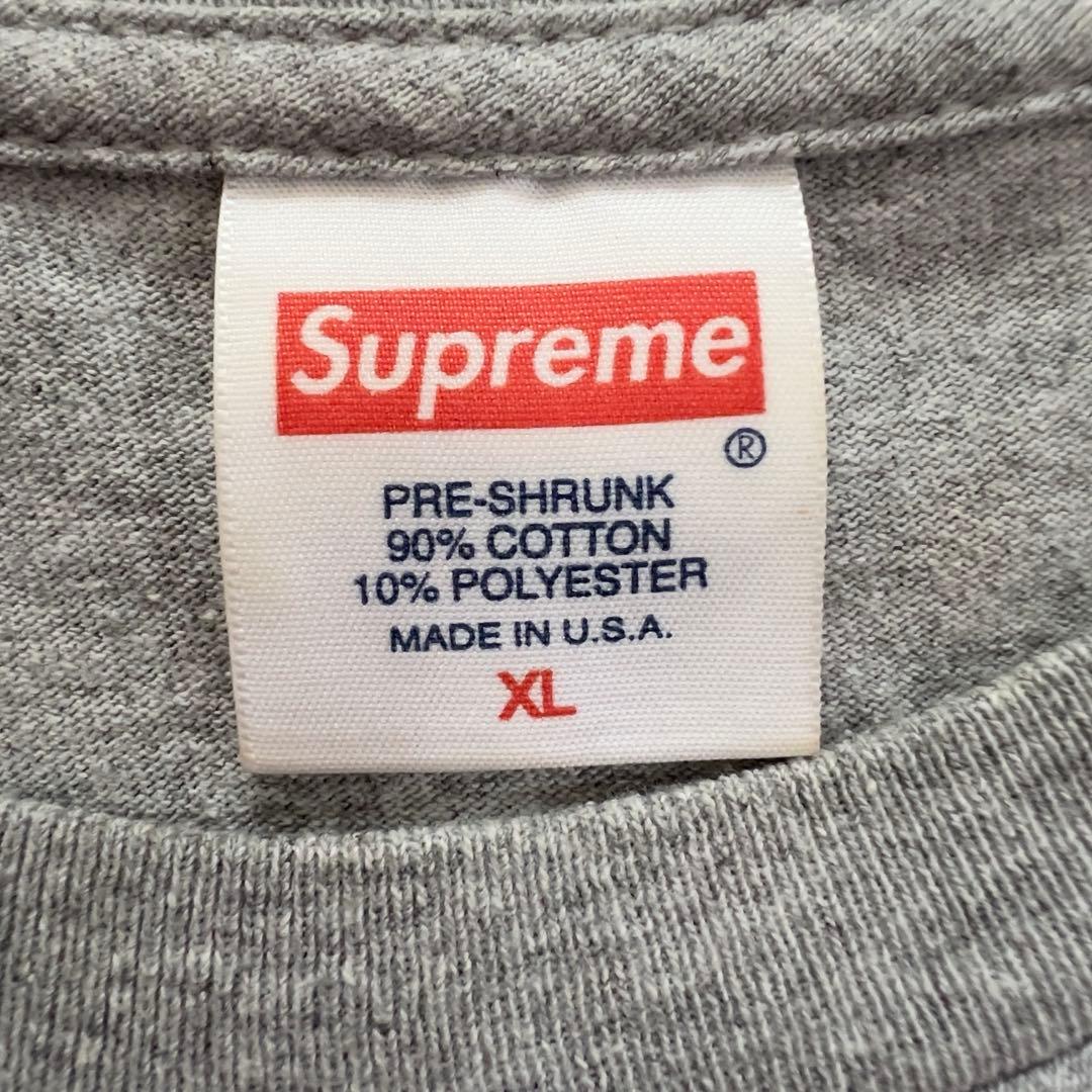Supreme シュプリーム 20周年記念 ボックスロゴ Tシャツ グレー