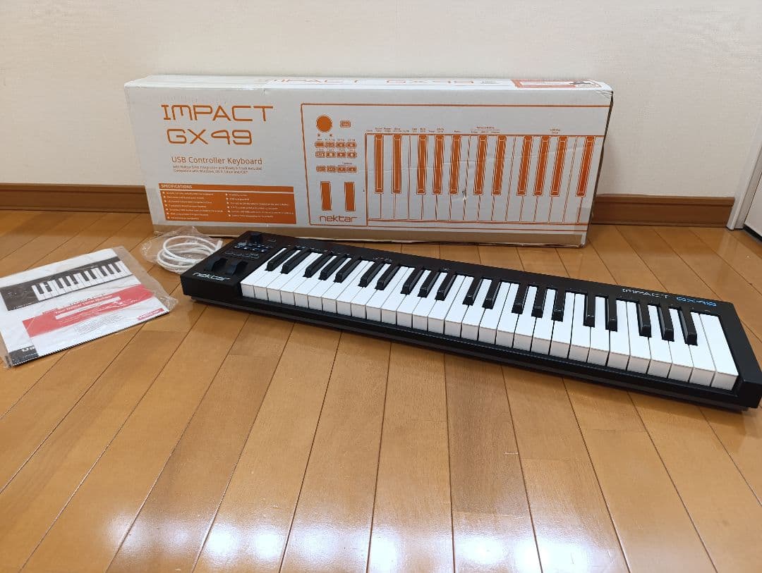 【美品】NEKTAR IMPACT GX49 MIDIコントローラー