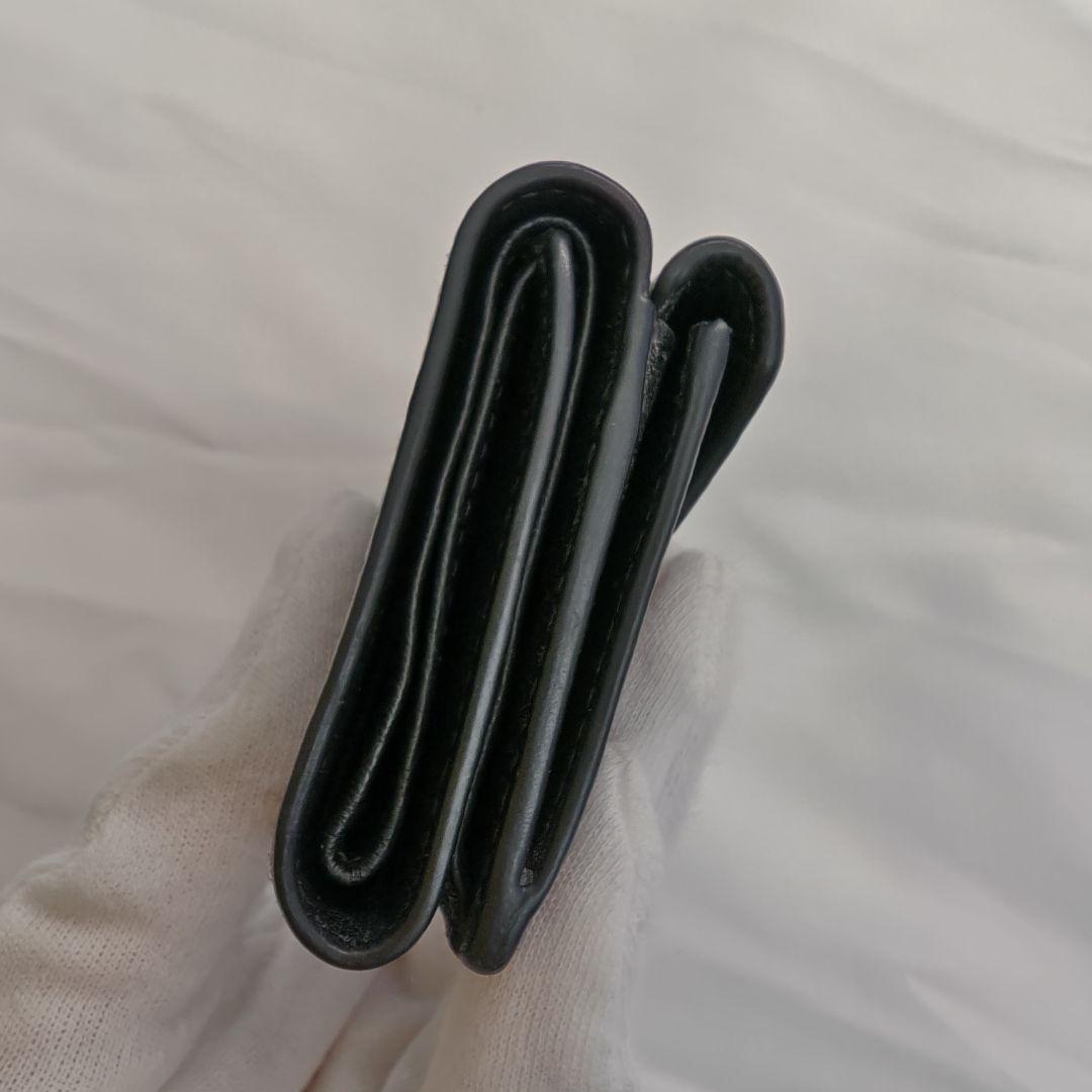 BALENCIAGA ペーパーミニウォレット 折り財布 ブラック