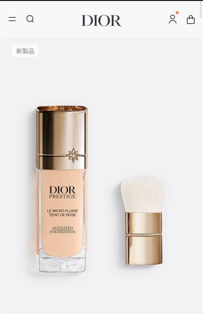 Dior 新プレミアム美容液ファンデーション