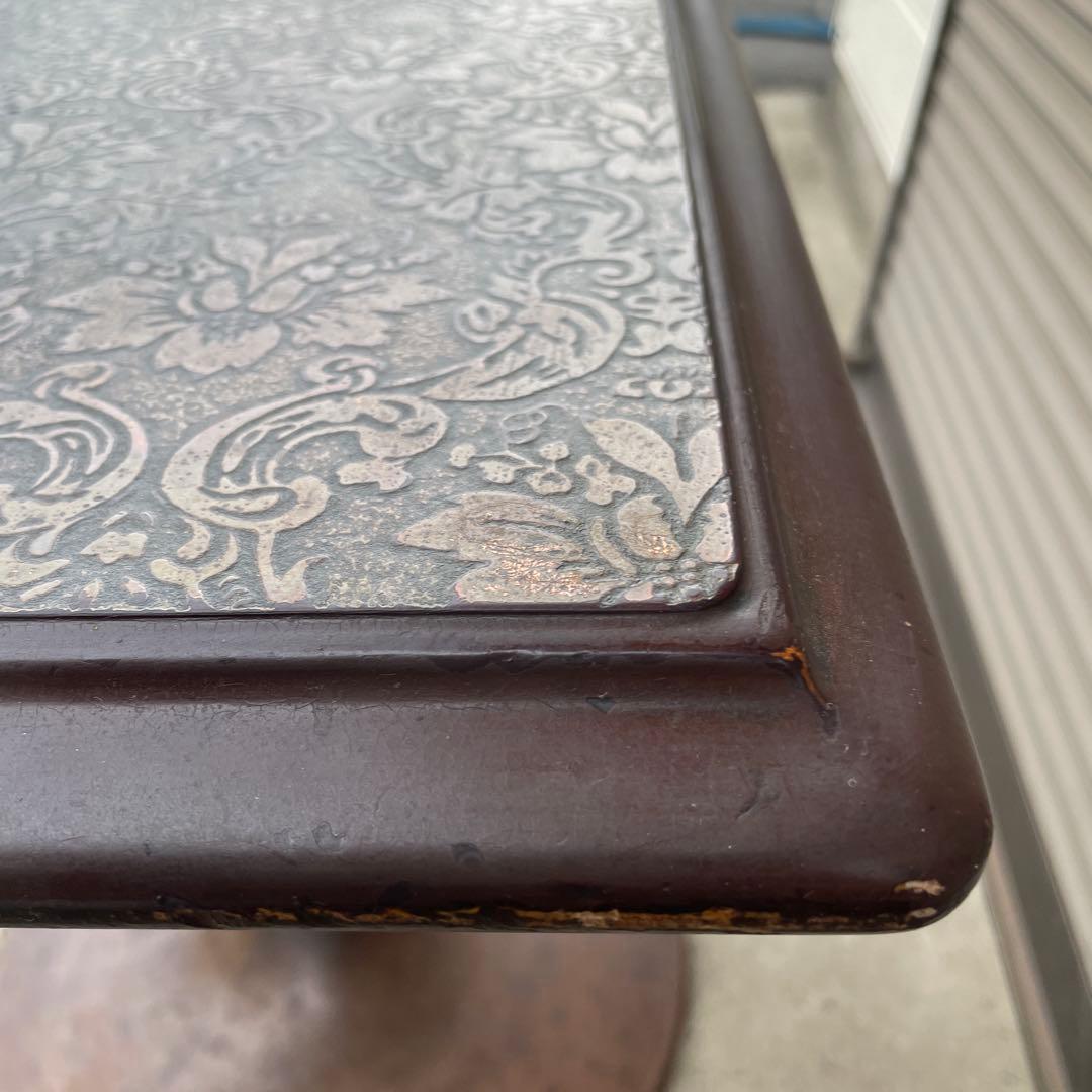 レア美品！純喫茶　銅板　珈琲テーブル　当時物　喫茶店　昭和レトロ　美品