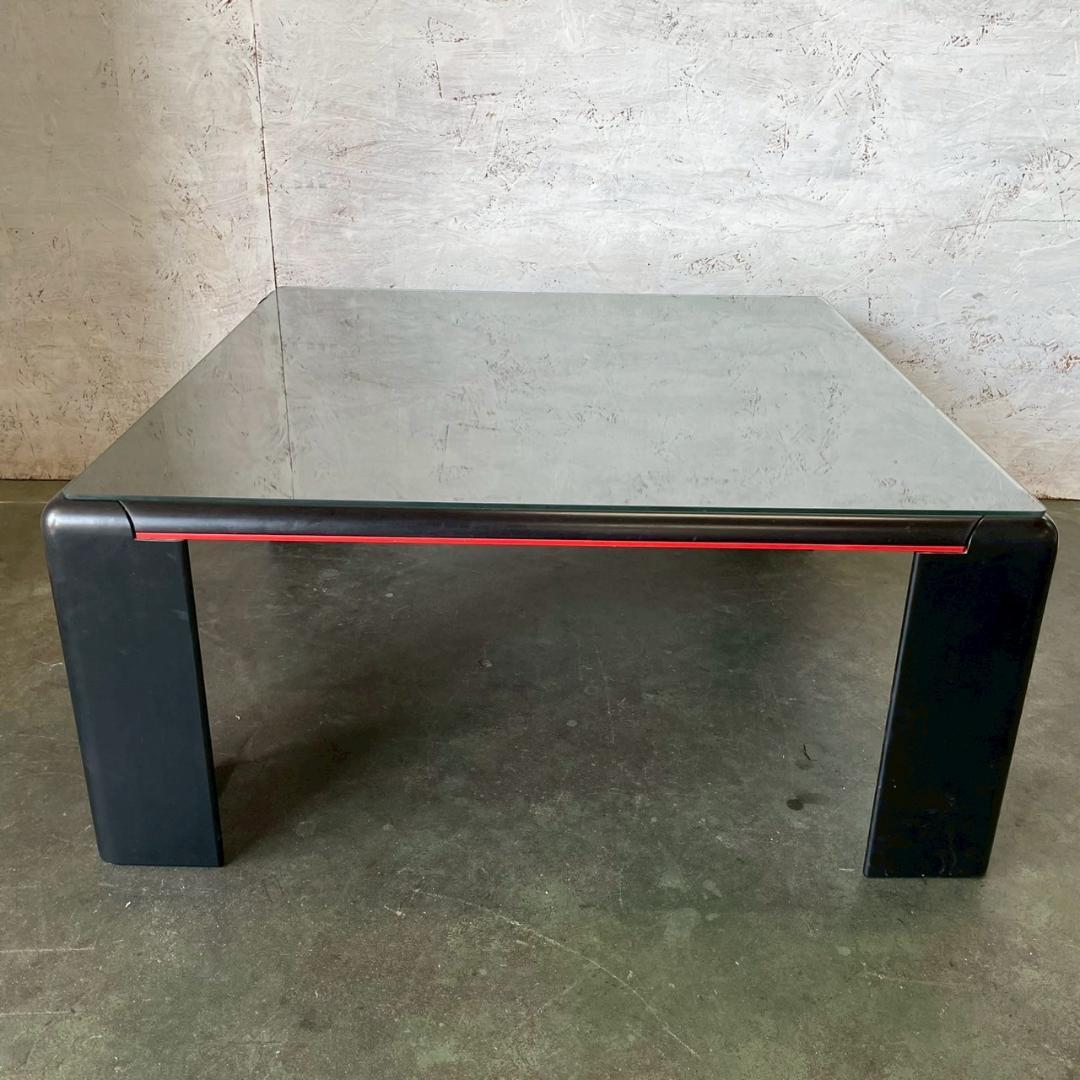 マルニ木工 テーブル オーダーガラス付 W840×D840×H380 Y1821