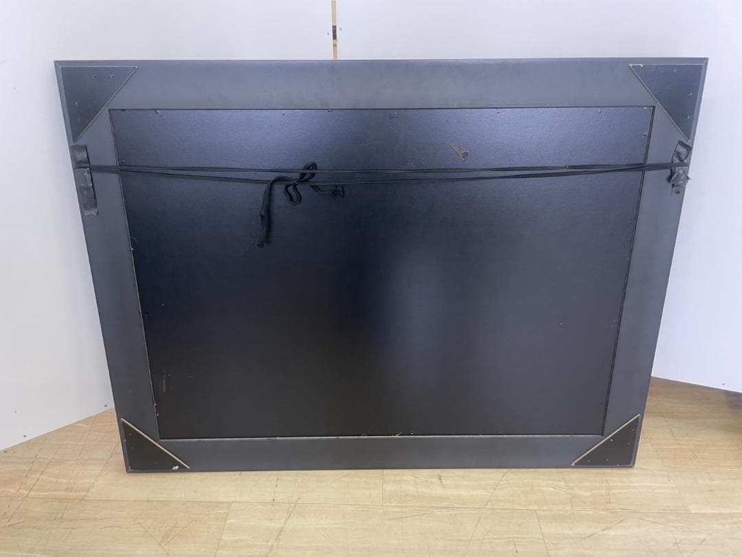 ルノワール　ムーラン・ド・ラ・ギャレットの舞踏会　水晶絵　絵画　絵　アート　壁掛