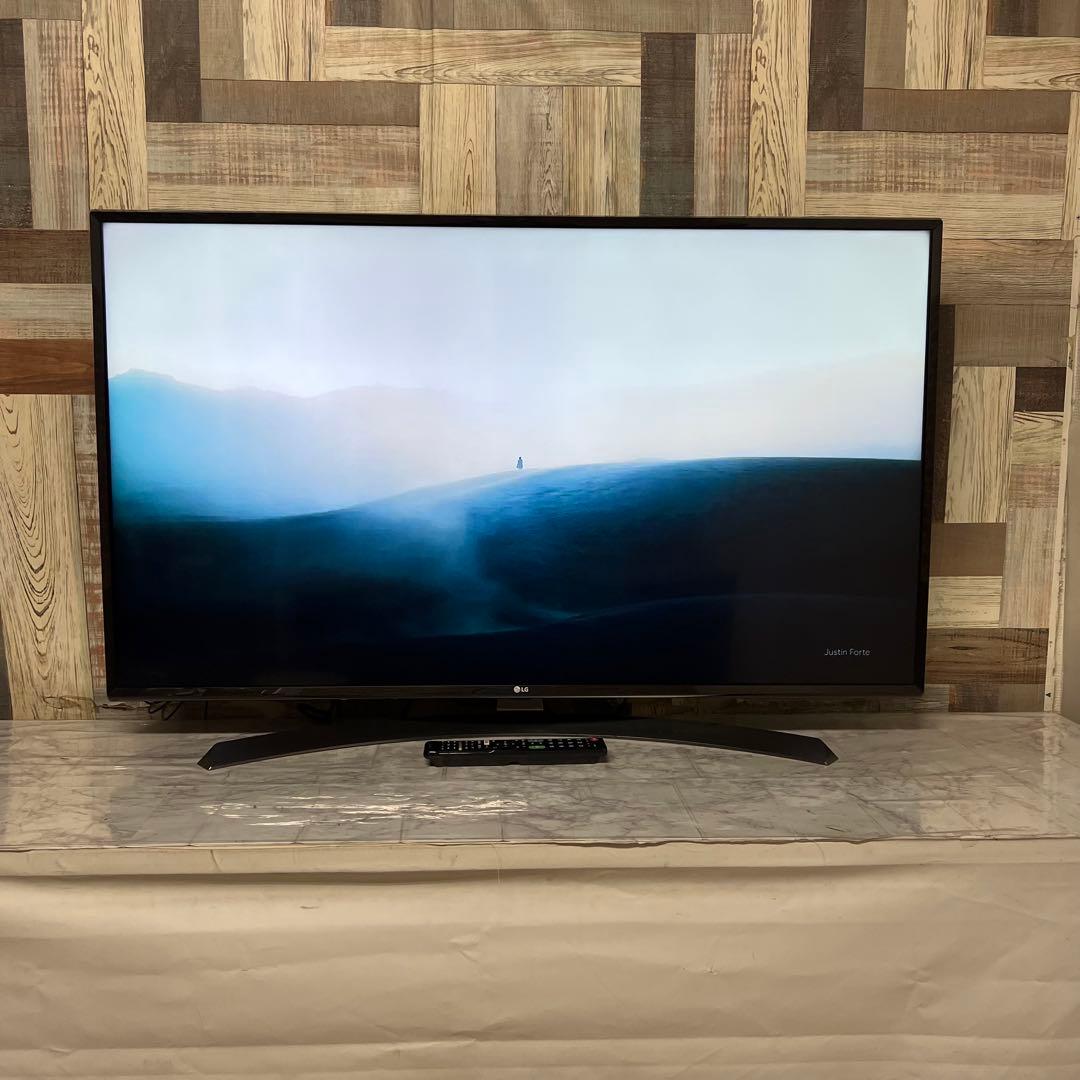 リクエスト価格。全国送料込LG49型4K液晶テレビ外付けHDD録画可能新品リモ付