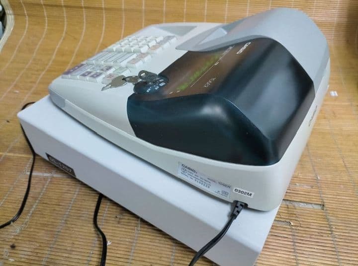 カシオレジスター　106ER　簡単便利特殊　送料込　925777