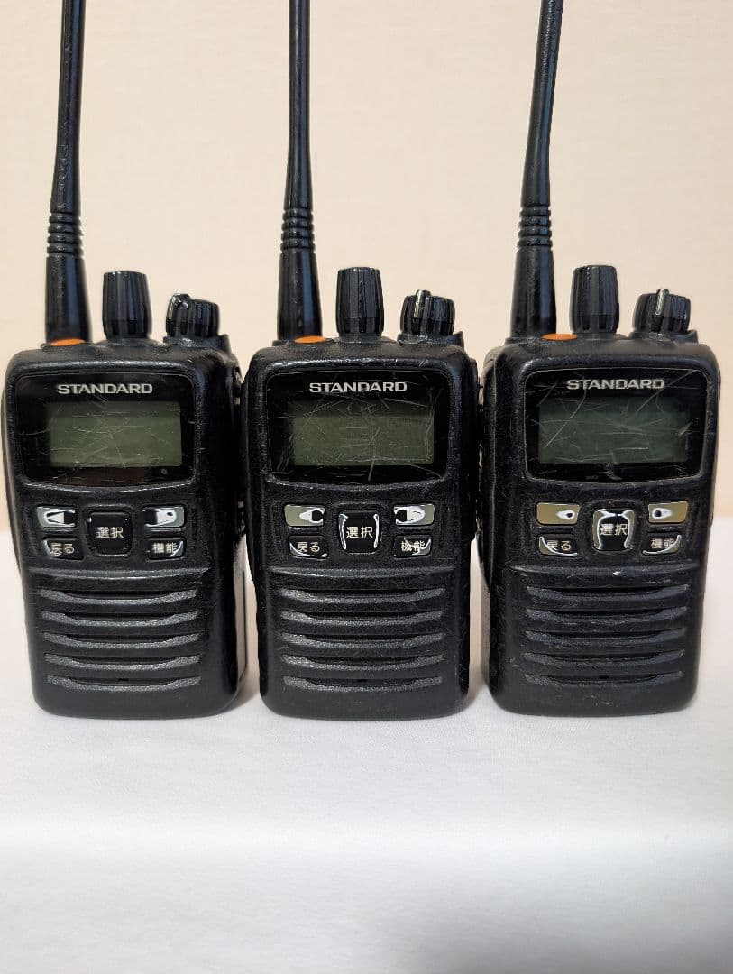 スタンダード デジタル簡易無線機 免許局 VXD450U イヤホンマイク付 6台