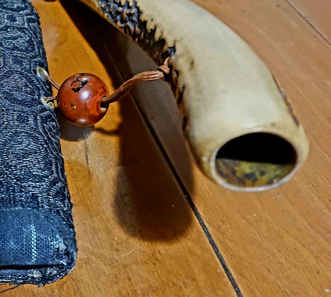 時代物 煙管筒 煙草入れ 喫煙用具 工芸品