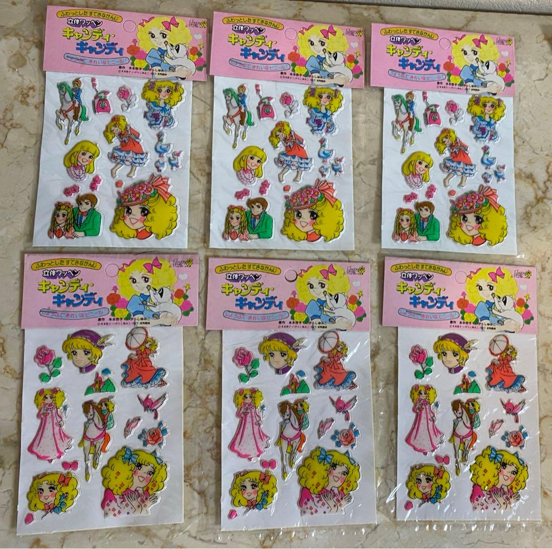 【希少】キャンディキャンディ　立体ワッペン　専用ケース付き