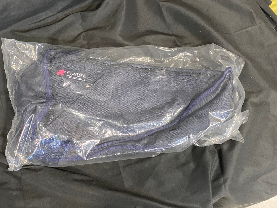 FUNDLE ファンドル スリング デニムLサイズ フワモコ&中敷き付き