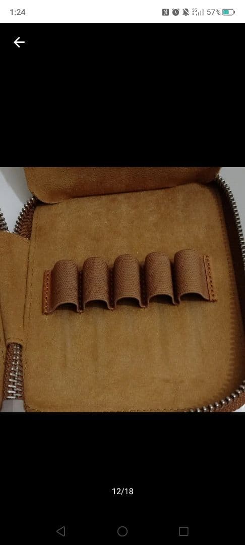 ほつれあり　ガレンレザー　10本差し　GALEN LEATHER