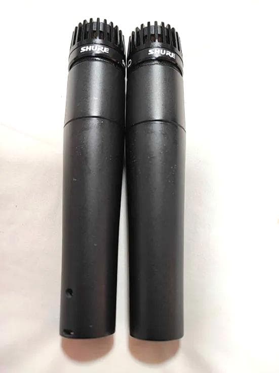 SHURE SM57 ダイナミックマイク 2本セット (中古)
