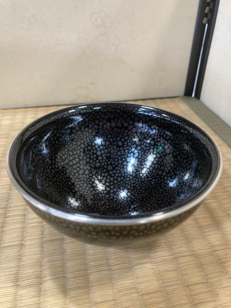 鯉江剛　作　油滴天目茶碗