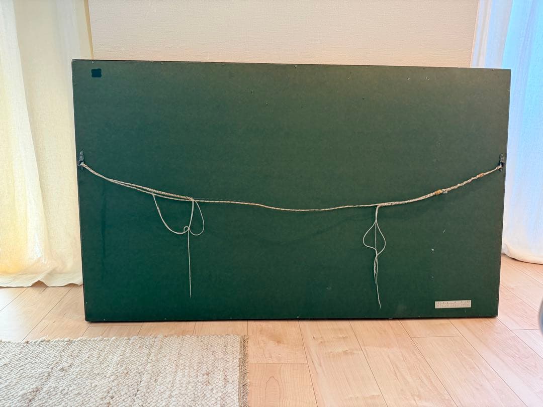 ベルナール・ビュッフェ「チェルリー占拠」リトグラフ 直筆サイン 額装