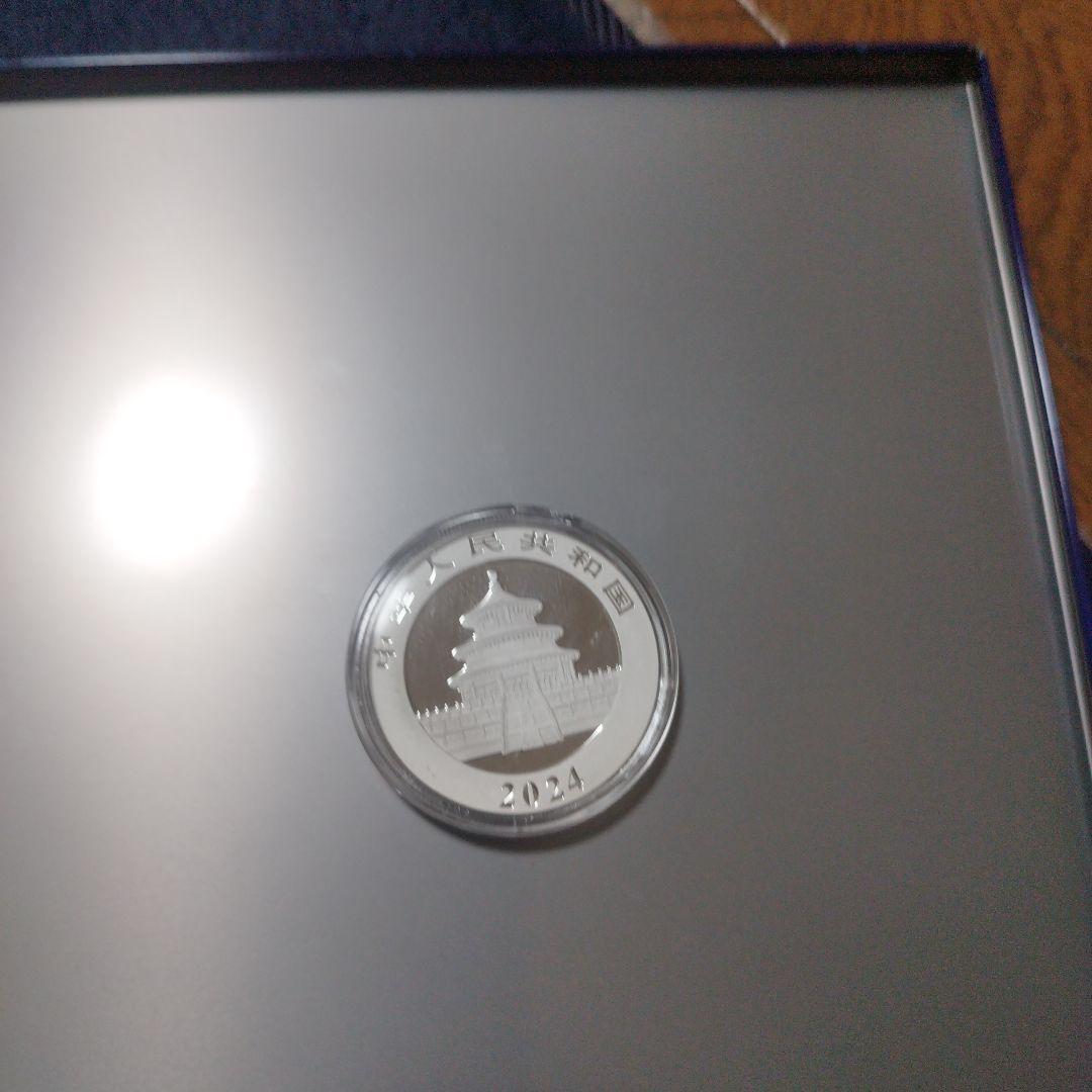 2024年 パンダ 10元 銀貨