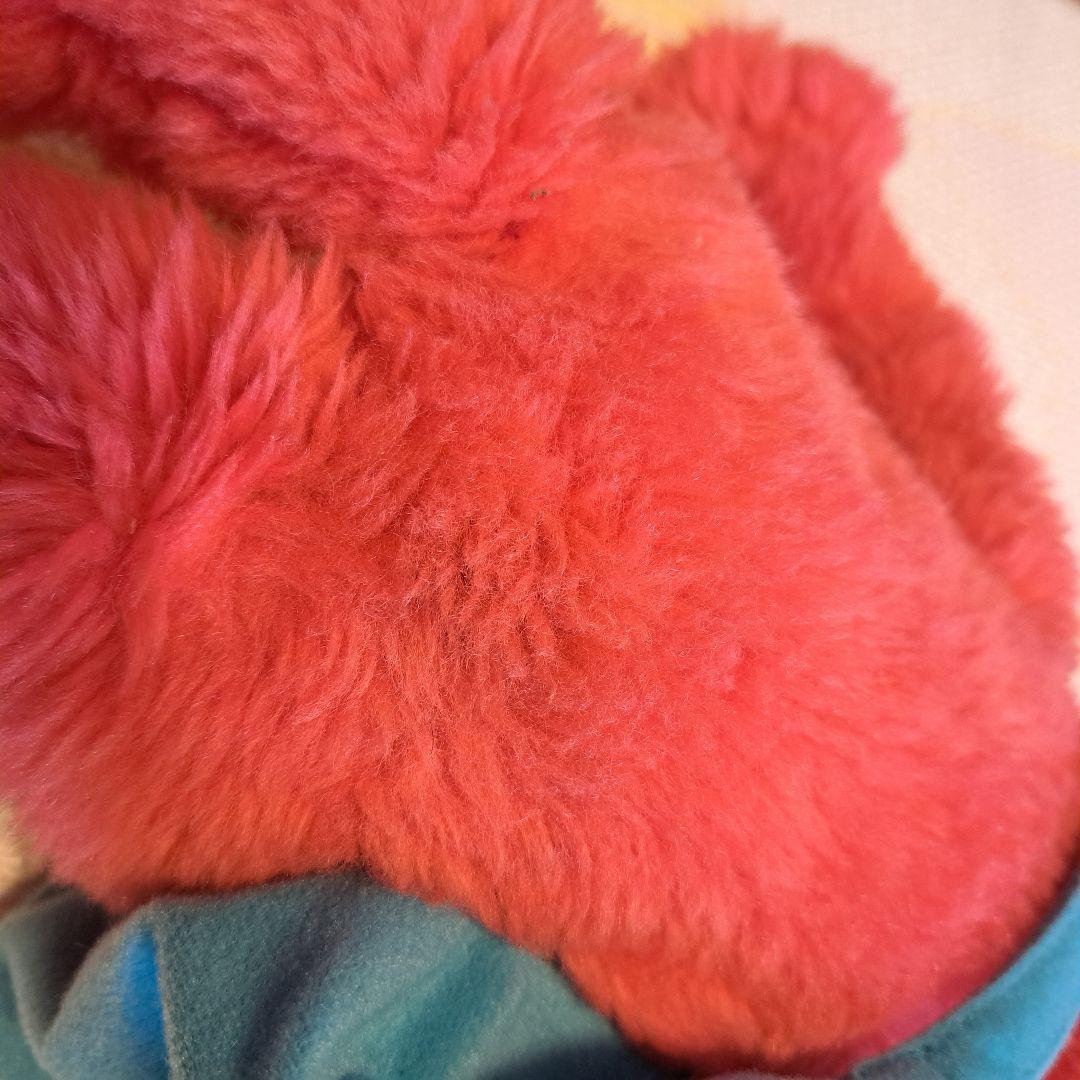 エルモ　しゃべる ぬいぐるみ 青いバッグ付き　アイス　食べる　話す　英語　日本語