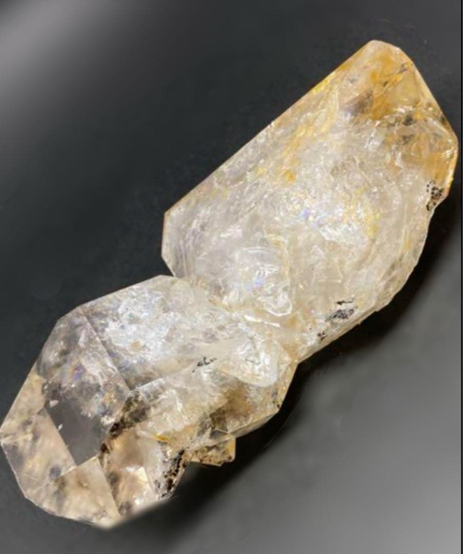 ご縁があったら手にして頂きたい。268g ニューヨーク産ハーキマーダイヤモンド⭐︎