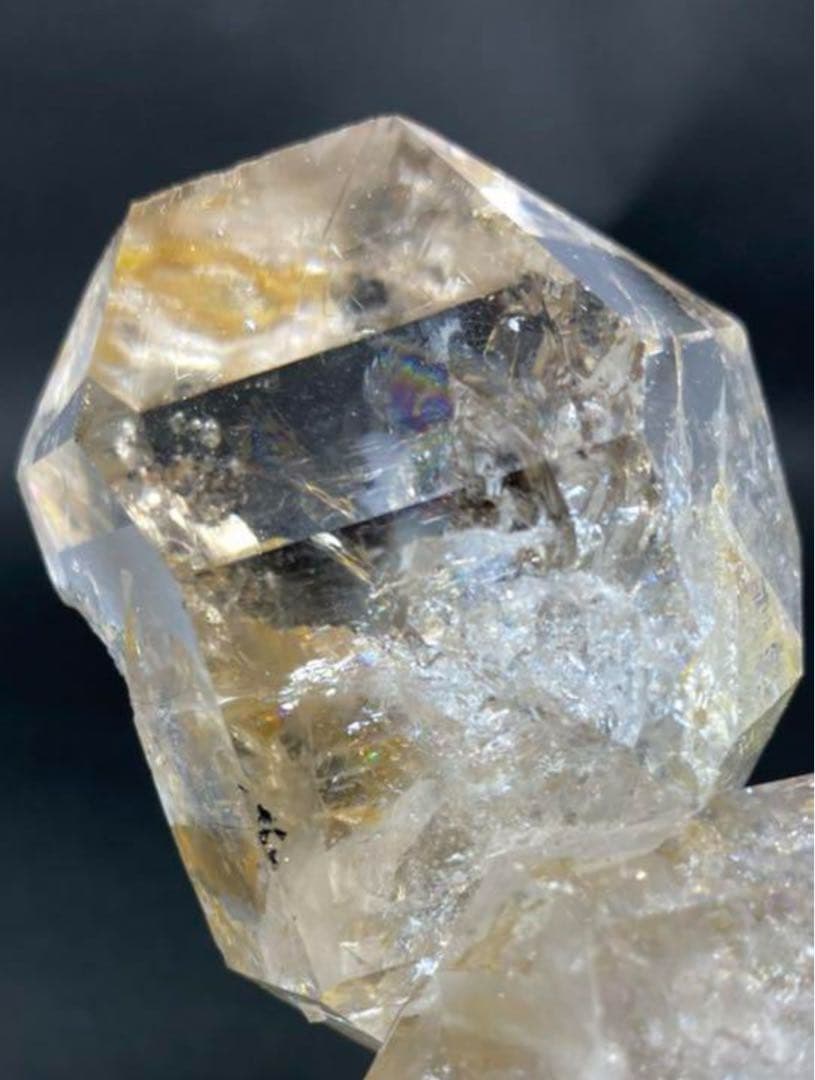 ご縁があったら手にして頂きたい。268g ニューヨーク産ハーキマーダイヤモンド⭐︎