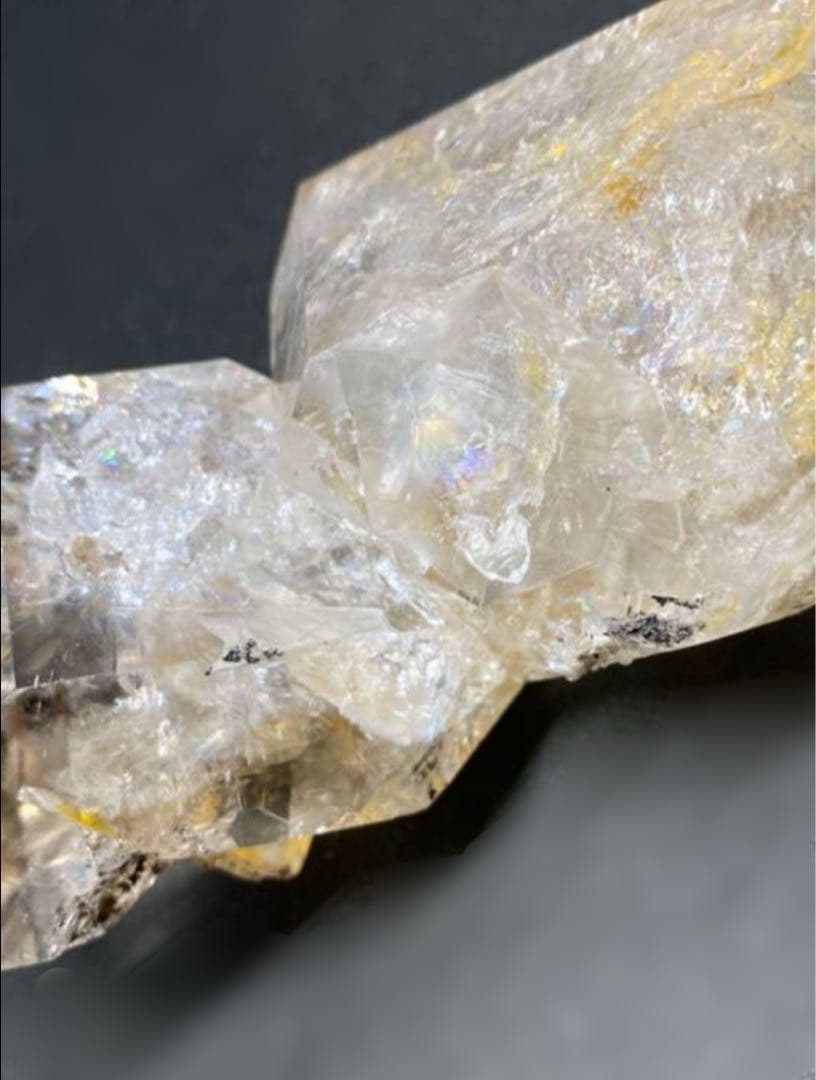 ご縁があったら手にして頂きたい。268g ニューヨーク産ハーキマーダイヤモンド⭐︎