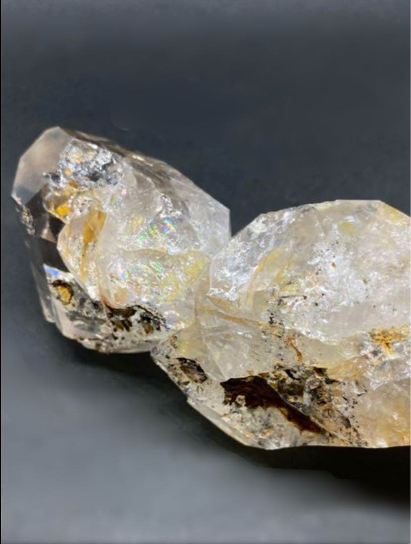 ご縁があったら手にして頂きたい。268g ニューヨーク産ハーキマーダイヤモンド⭐︎