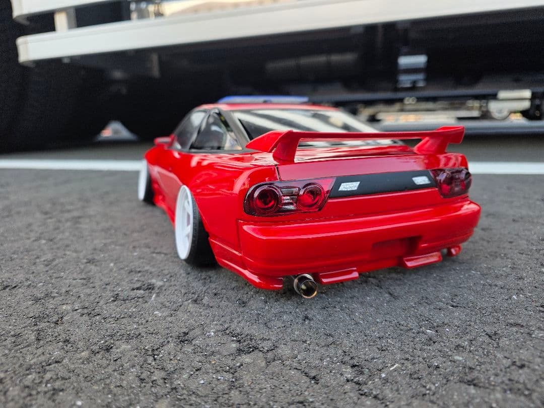 パンドラRC　東北仕様180SX　製作済み新品ラジコンホディ　箱付