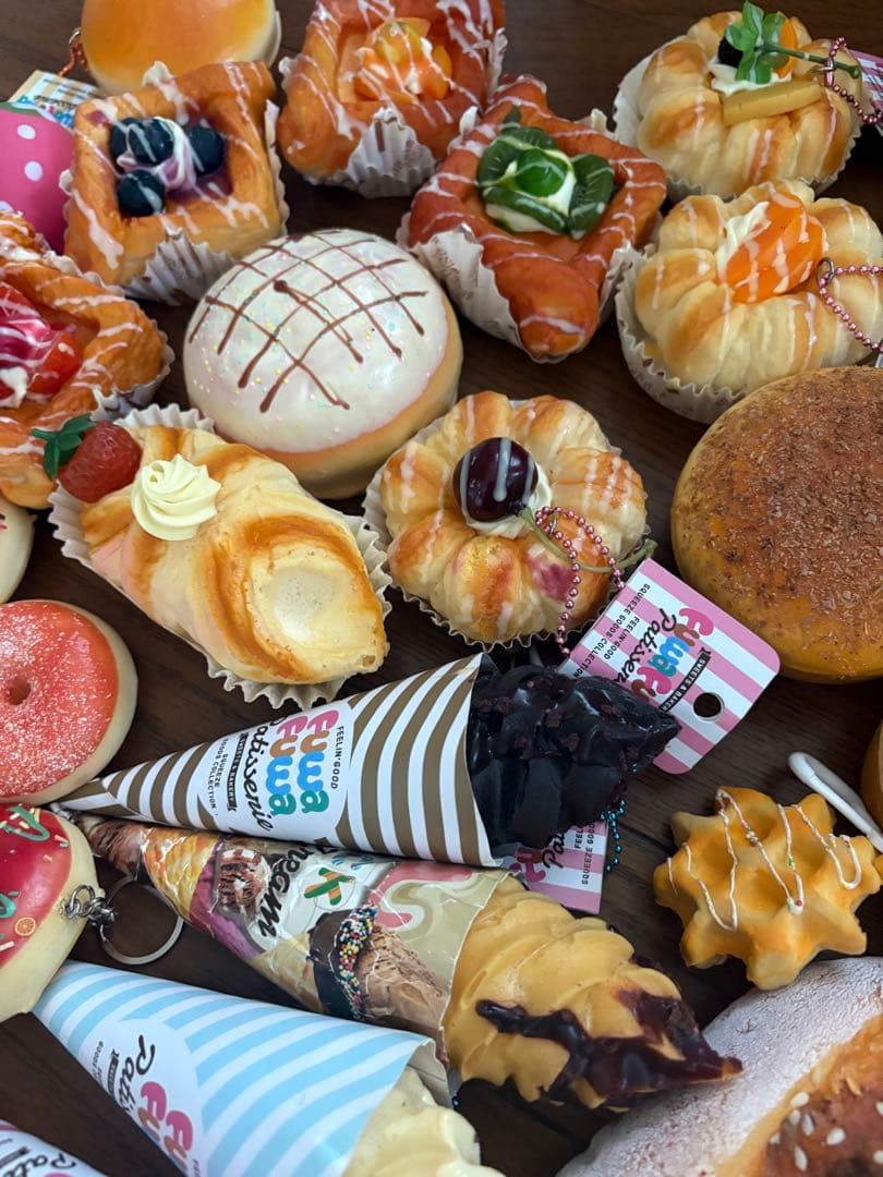 スイーツ型ストレスボールセット　スクィーズ