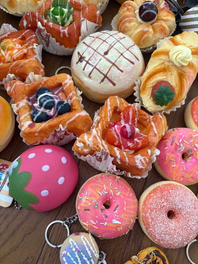 スイーツ型ストレスボールセット　スクィーズ