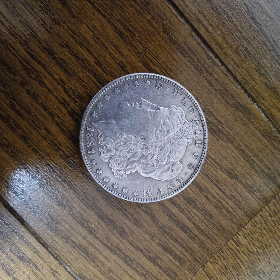 《アメリカ》モルガンダラー1ドル銀貨(1887年)