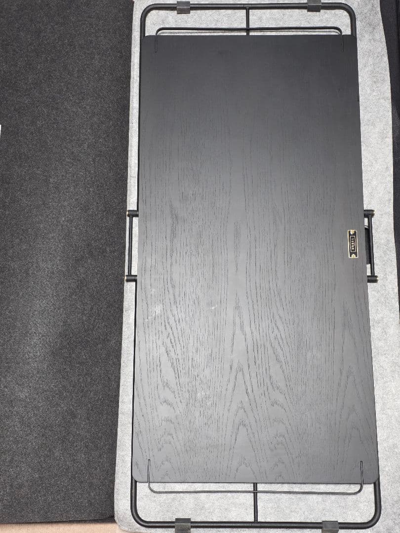 nodel design バタフライテーブルM Black Set