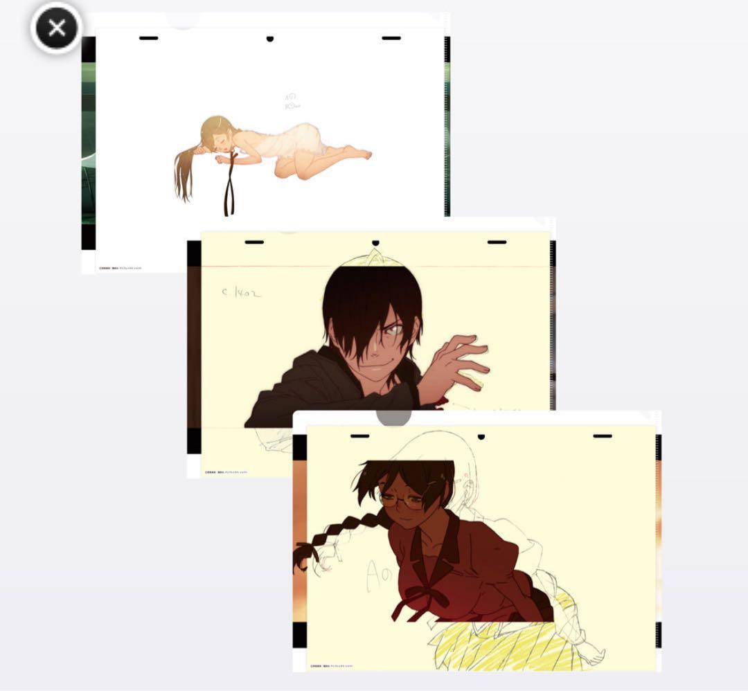 物語シリーズ　KEY ANIMATION CLEARFILE セット