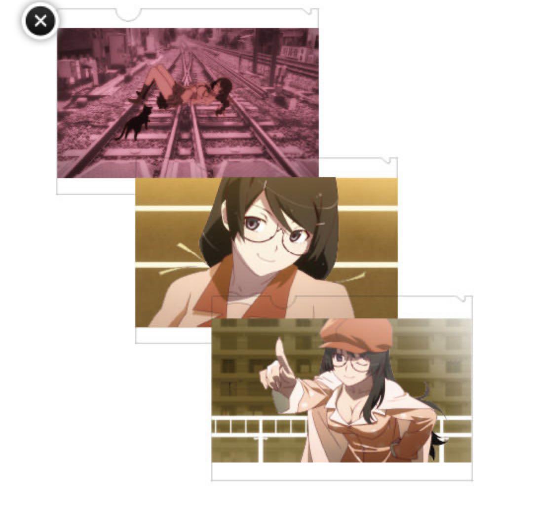 物語シリーズ　KEY ANIMATION CLEARFILE セット