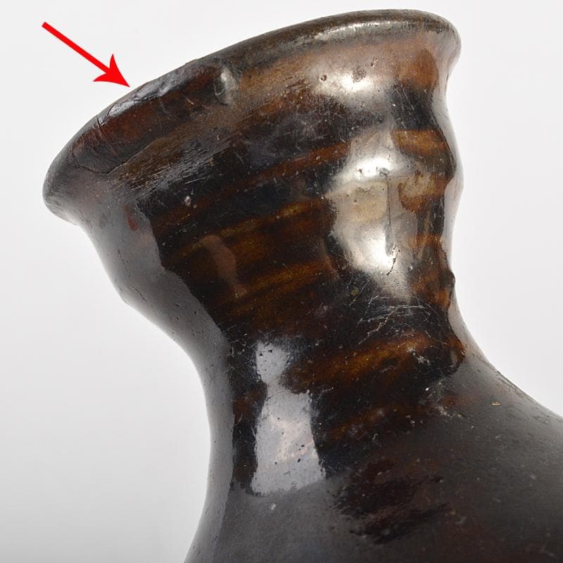 朝鮮唐津　古唐津　徳利　時代箱付　D　R7304