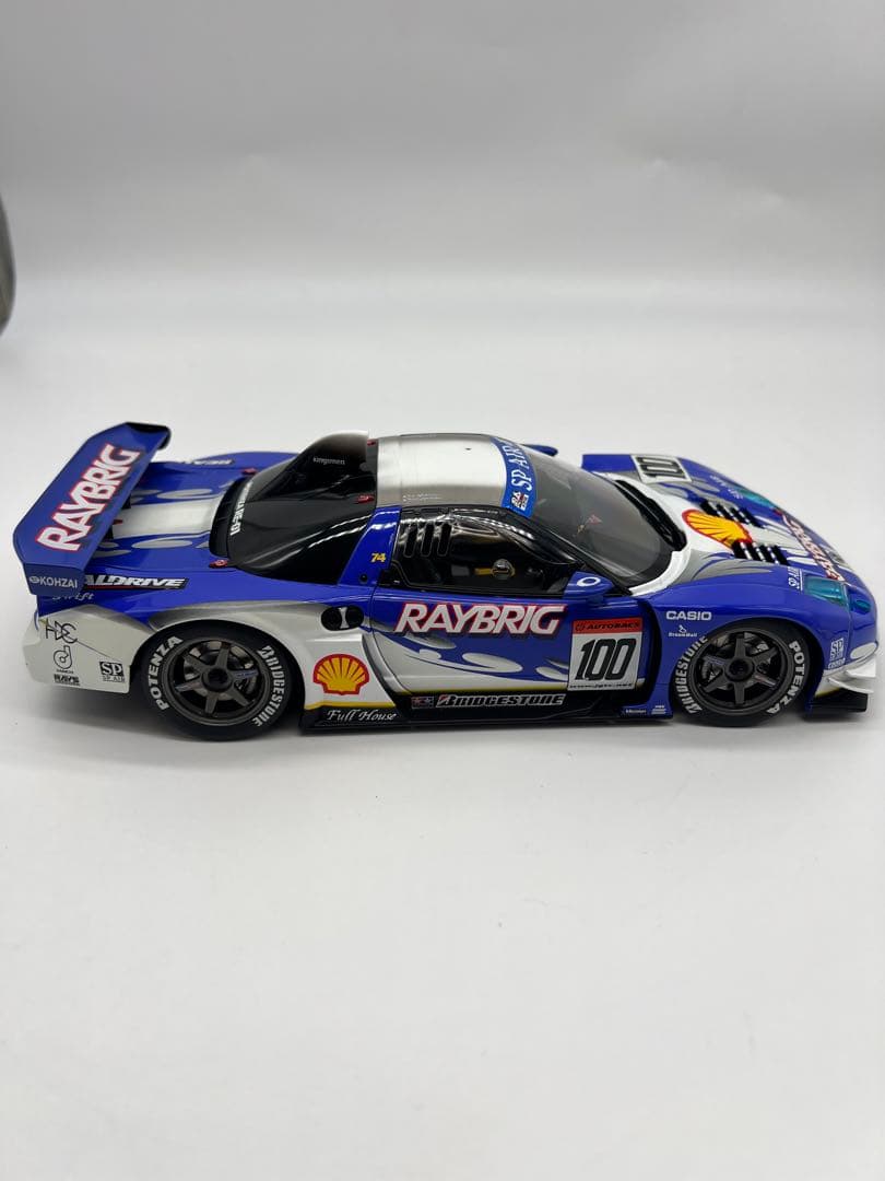 No76 ミニカー1/18箱なしAUTO art JGTC NSX