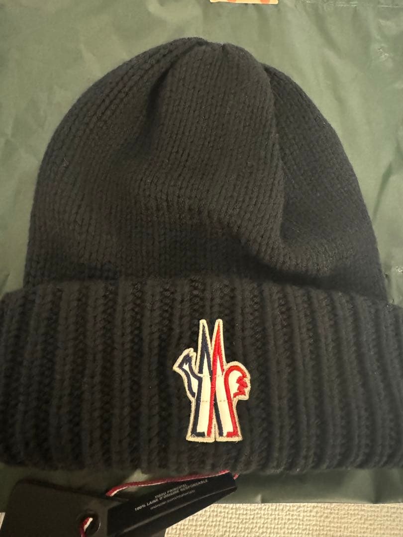 MONCLER ニット帽 モンクレール 新品 24時間値引きセール