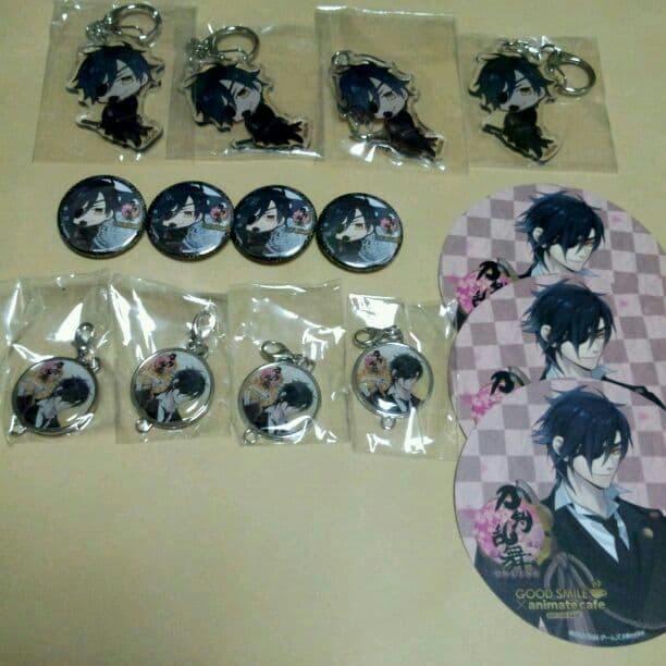 燭台切光忠　アニメイトカフェ　セット　刀剣乱舞