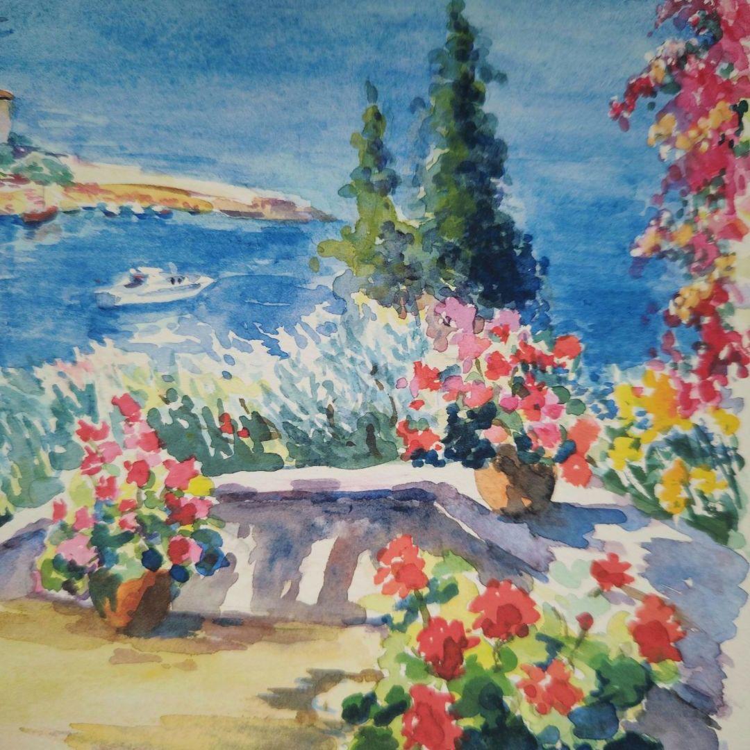 特価◯絵画 シルクスクリーン版画 額装品