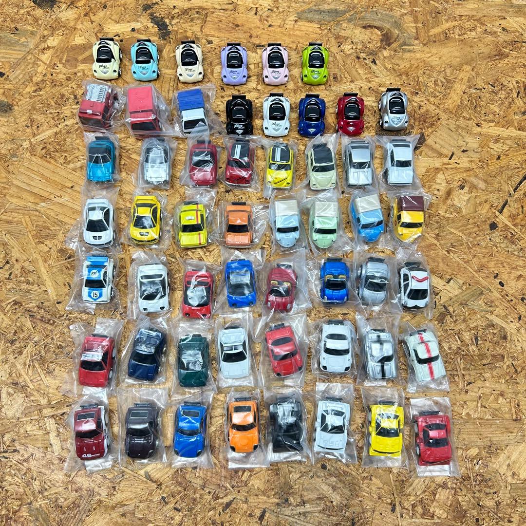 ちびっこチョロQの５４台セット スカイライン フェアレディ AZ-1 QUNO等