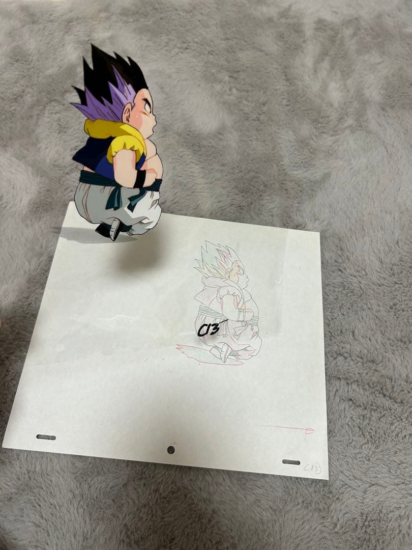 ドラゴンボール　ゴテンクス　セル画