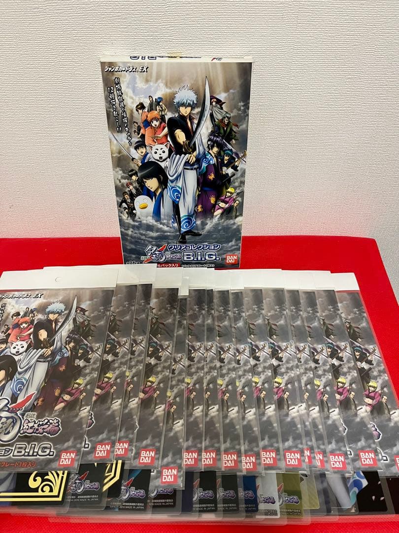 銀魂クリアコレクションBIG 劇場版・1・2・3全16種類（６４枚）フルコンプ