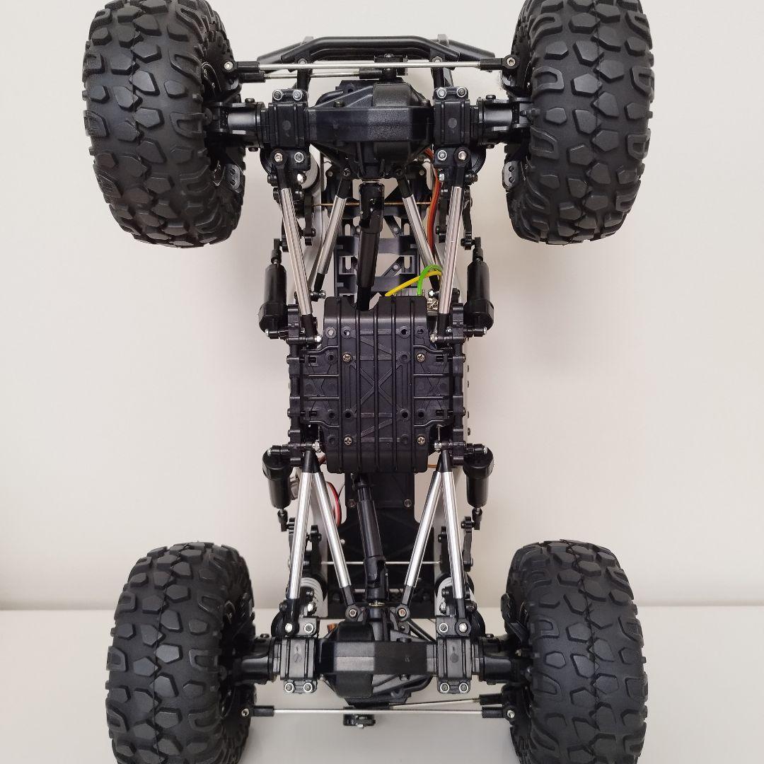 タミヤ　CR01 ロックソッカー　クローラー　4ws化　オプションあり