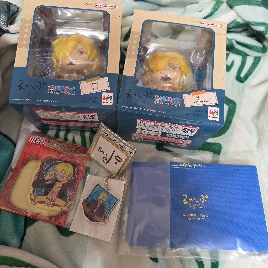 ONEPIECE サンジ るかっぷ サイン缶バッジ など
