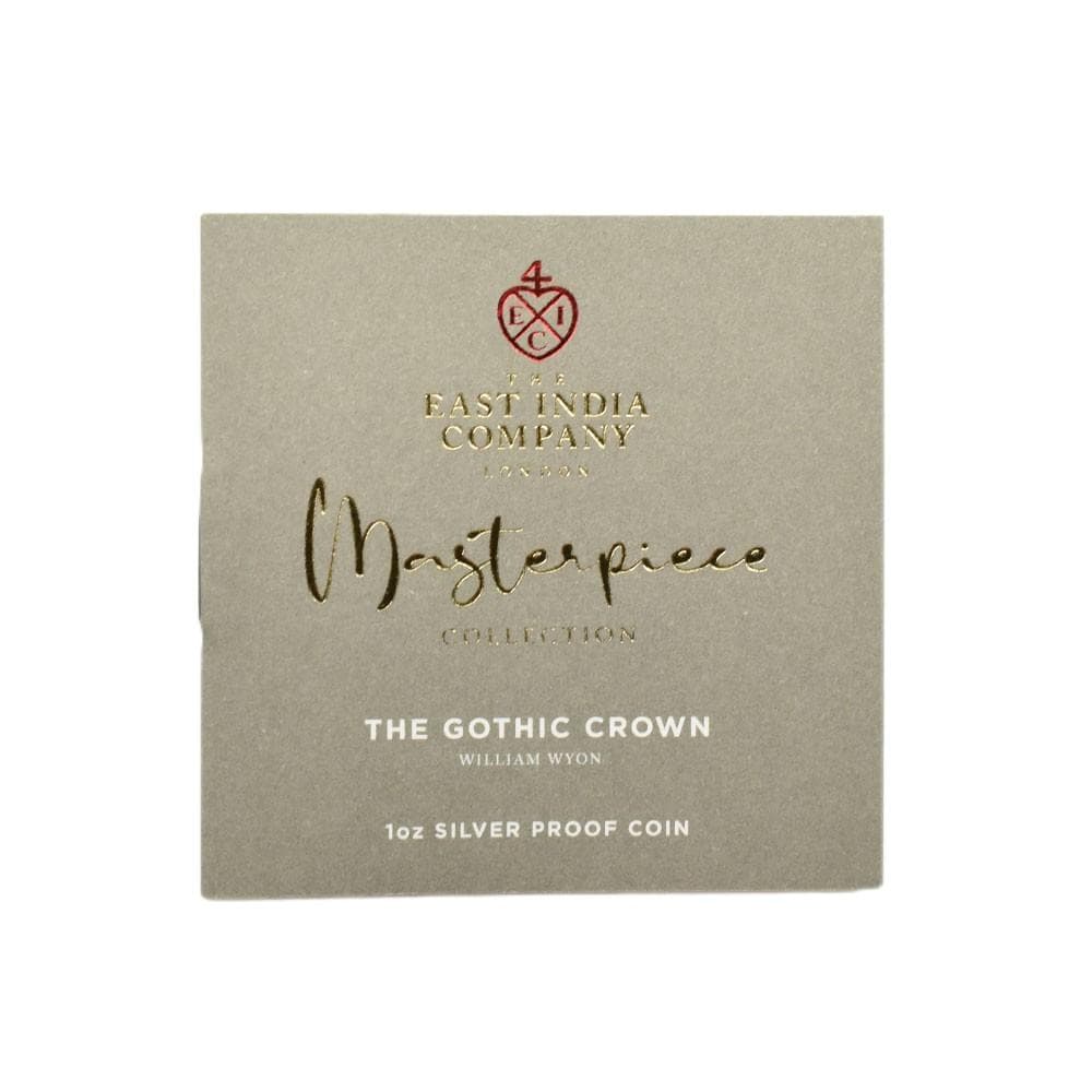 2022マスターピースゴシッククラウン1oz銀貨 PR69 (新品未使用)161