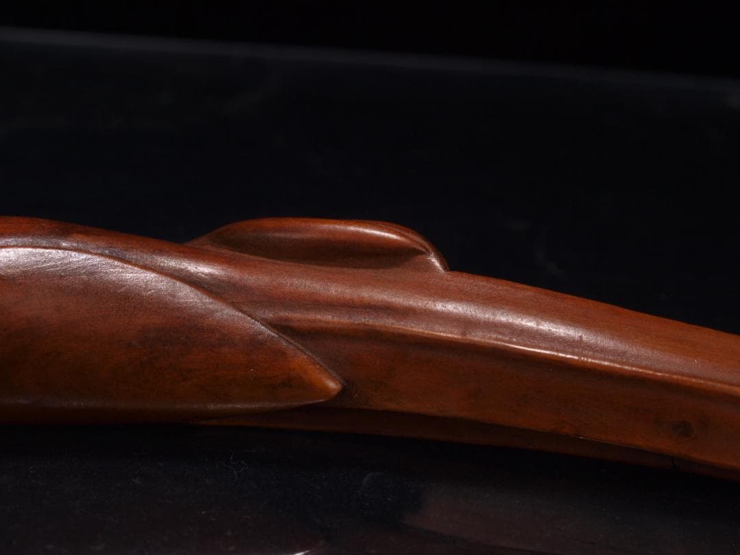 中国清時代の木製彫刻　激安骨董品 古美術 DE1513D2-2