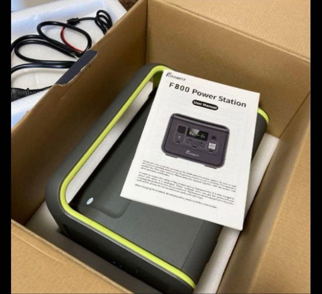 ✨新品❗️✨FOSSIBOT F800 ポータブル電源ステーション