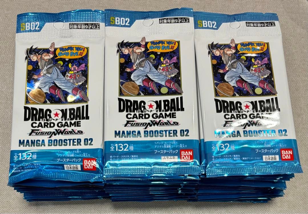 フュージョンワールド MANGA BOOSTER 02 未開封パック 91個