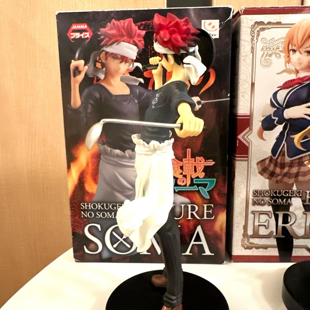 食戟のソーマ 幸平創真 薙切えりな フィギュア プライズ furyu