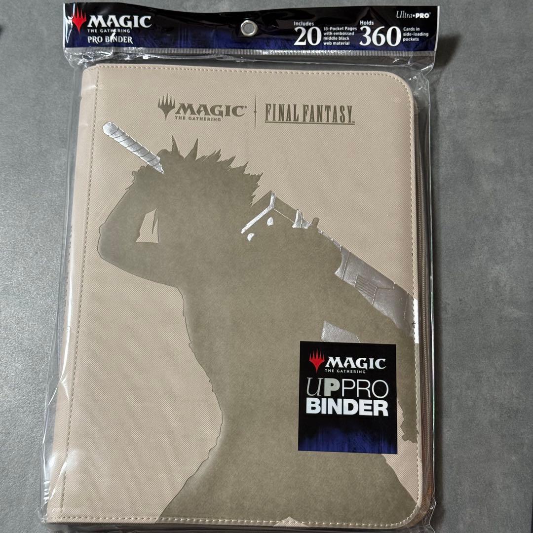 【UltraPro】クラウド・セフィロス バインダー MTG•FF ウルトラプロ