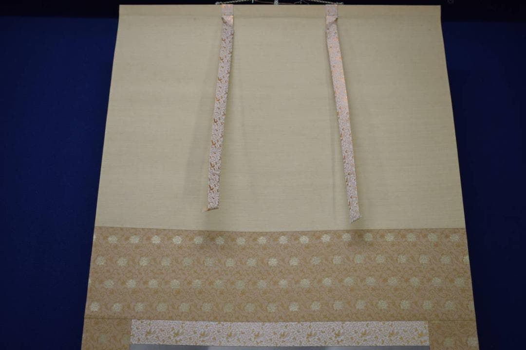 真作/三重県出身/長谷川石根/山水釣人図/布袋屋掛軸HK-96