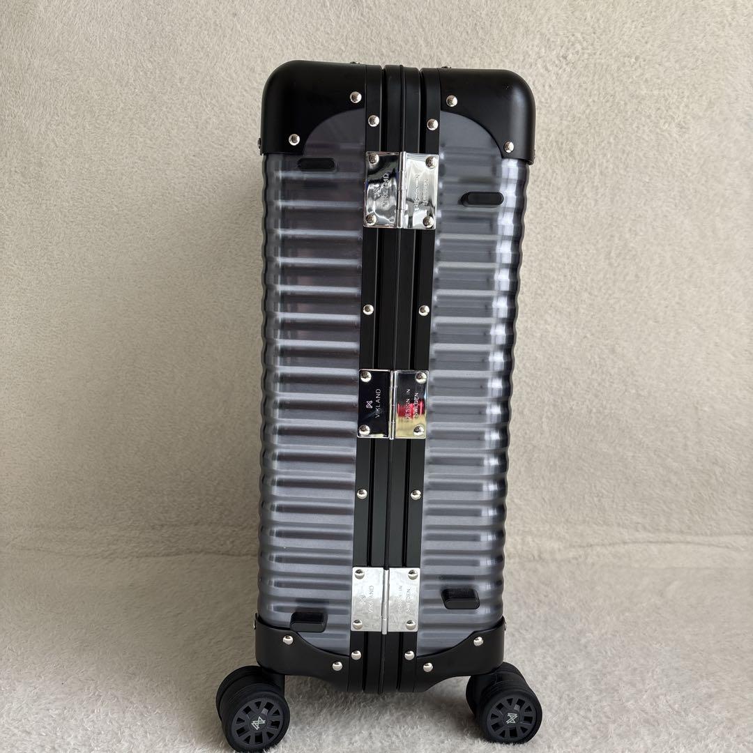 ✨美品✨LANZZO スーツケース　TSAロック アルミ　グレー