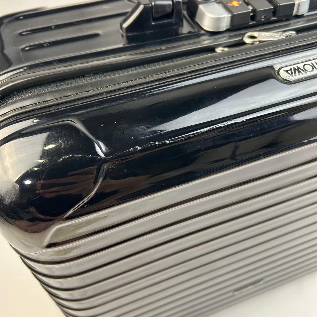 リモワ 機内持ち込み可2輪 ビジネス トロリー 23L ブラック